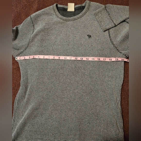 2016 Abercrombie & Fitch Men's Muscle Textured Shirt Size Large - Picture 6 of 7